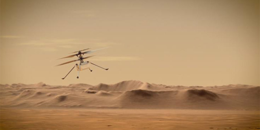 ΚΟΣΜΟΣ: Το πρώτο ελικόπτερο που θα πετάξει σε άλλον πλανήτη είναι γεγονός - Πορεία προς τον Άρη